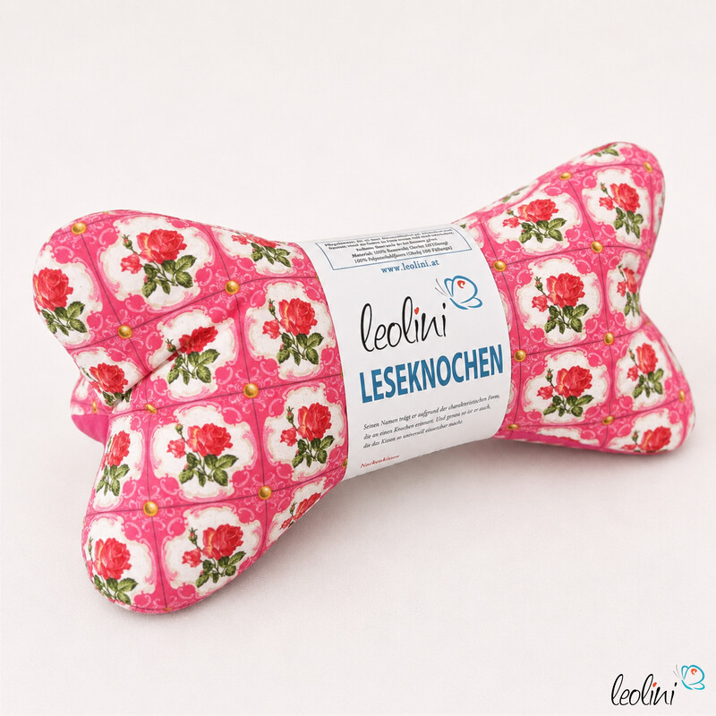 Leseknochen ROSENROT